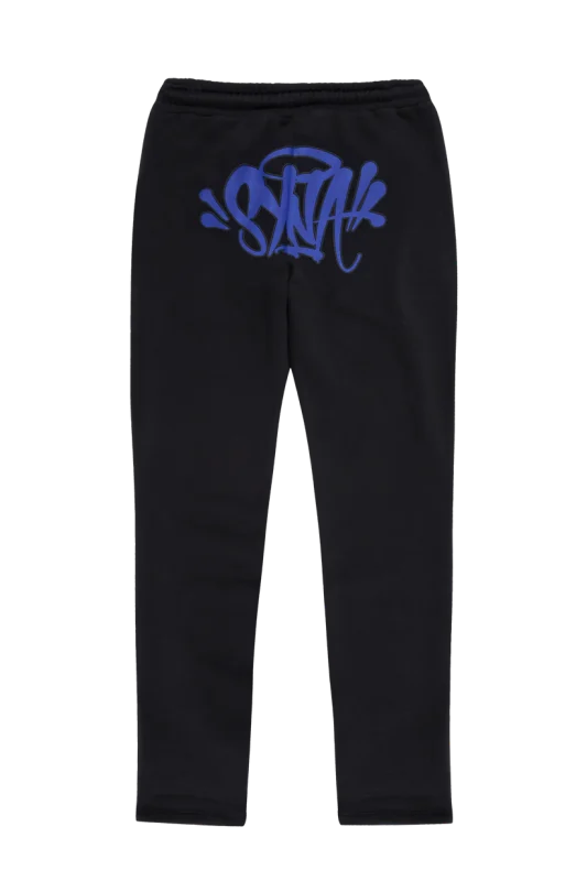 SYNA -OG JOGGER – BLACK / COBALT BLUE
