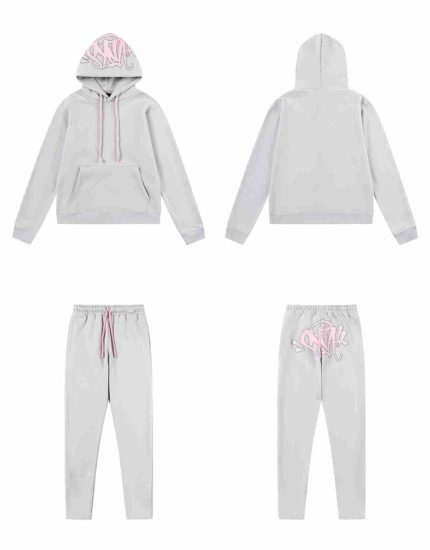 BIXPAK Syna World Tracksuit Grey Pink