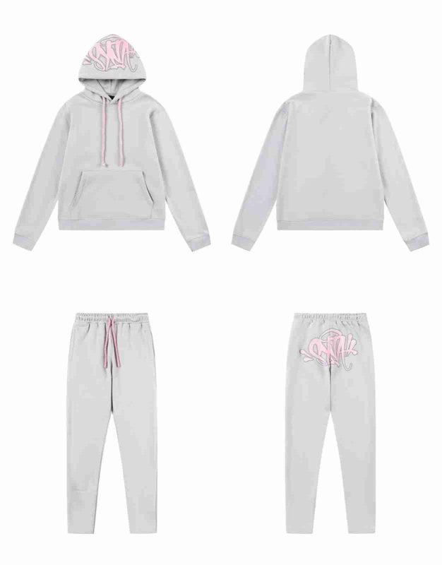 BIXPAK Syna World Tracksuit Grey Pink