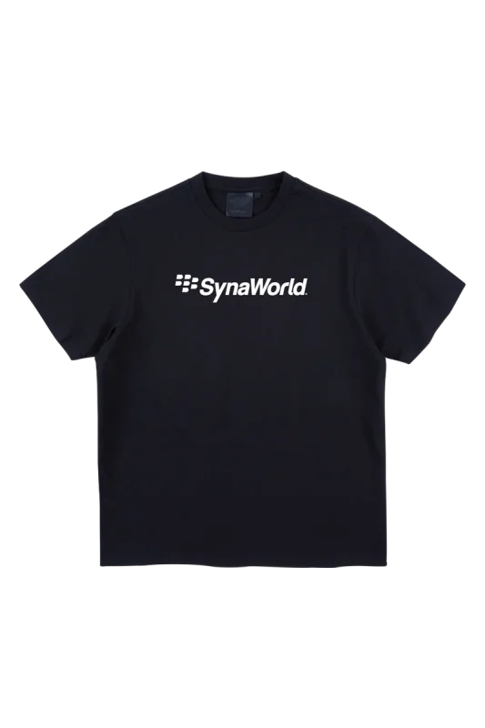 CRACKBERRY PRINTED TEE – BLACK/WHITE