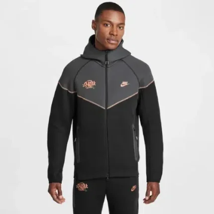 Black/Bronze Central Cee Syna World X Nike Tech Fleece Sweatpants
