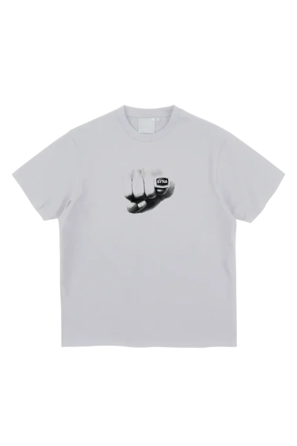 CHAMPIONSHIP RING PRINTED TEE – WHITE/GREY