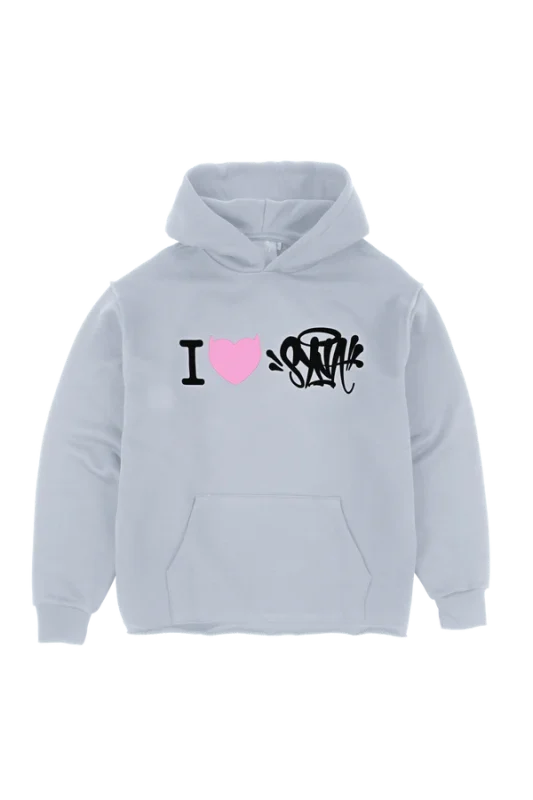 I HEART SYNA HOODY – GREY