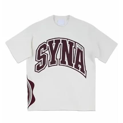 COLLEGE TEE – OFF WHITE