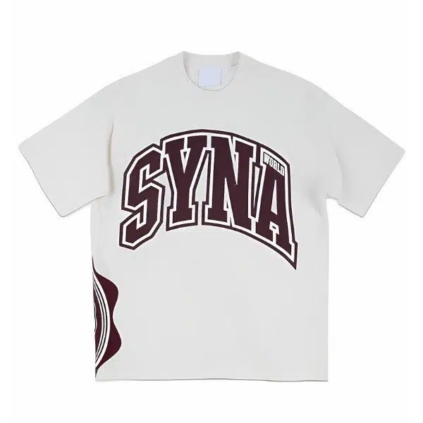 COLLEGE TEE – OFF WHITE
