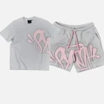 Synaworld Syna Logo Twinset Grey/Pink