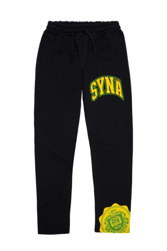 COLLEGE JOGGER – BLACK