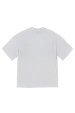 CRACKBERRY PRINTED TEE – WHITE/BLUE