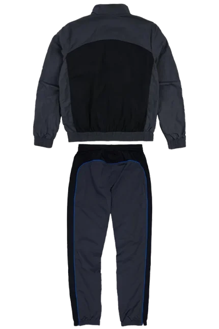 Syna World Shell Tracksuit – Grey/Black/Blue
