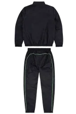 Syna World Shell Tracksuit – Black/Noen Green